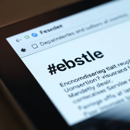 Ejemplo de un lector de pantalla mostrando el texto de una página web.